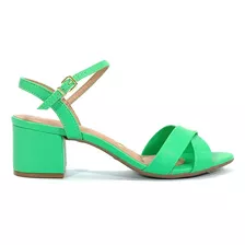 Sandalias Vizzano Verano Mujer Taco Bajo 6 Cm Hot Rimini