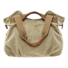 Vintage Hobo Lona Diária Bolsa Superior Alça Ombro Tote