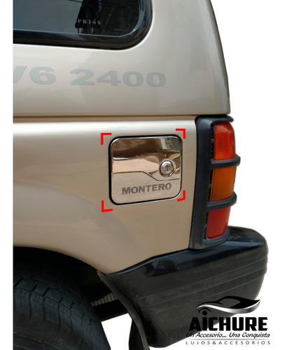 Accesorio Cromado Tapa De Gasolina Montero Mitsubishi Pajero Foto 4