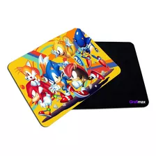 Mousepad Liso 20x17 Cm Sonic Mania Videojuegos Grafimax