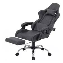 Silla Escritorio Sillon Gamer Ergonómica Con Apoyapies C