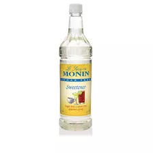 Monin Azúcar Edulcorante Líquido Botella De 1 Litro