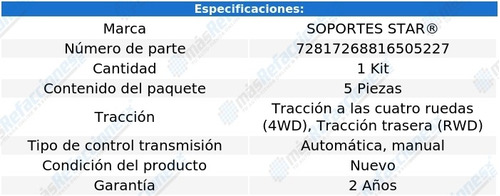 Jgo Sop Gomas Escape Jeep Wrangler V6 3.8l 07 Al 11 S Star Foto 2