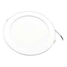 Plafón Led 20w Circular Para Embutir Luz Calida Fria Tbcin Color Blanco