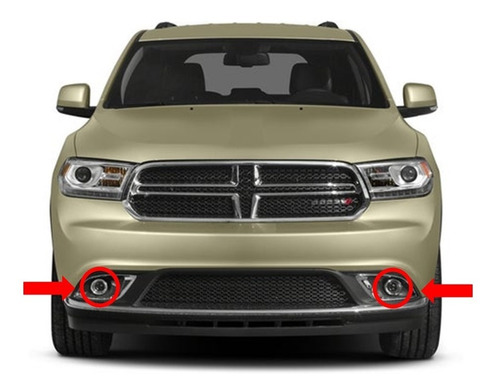 14-17 Dodge Durango Faro Niebla Con Base Y Foco 1 Pieza Foto 6