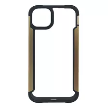 Capa Arm Loft Para iPhone 14 Plus Dourada.