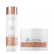 Kit Capilar Wella Fusion Shampoo 250ml + Máscara 150ml