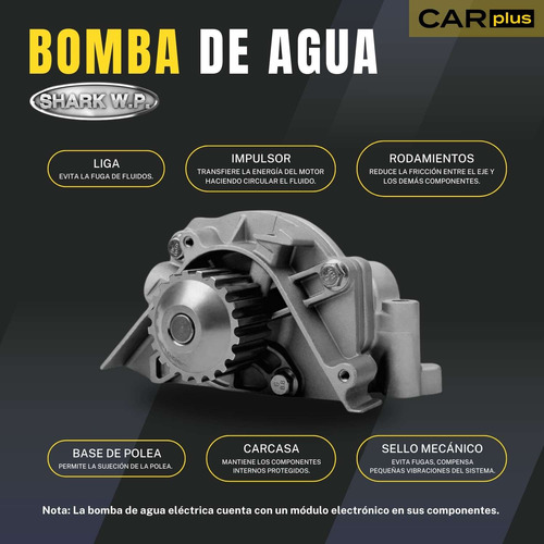 Bomba De Agua Volvo 960 1992-1993-1994-1995-1996 L6 2.9 Shr Foto 6