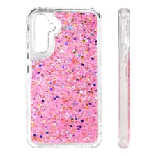 Funda Para Motorola Uso Rudo 3 En 1 Mujer Luminoso Brillante