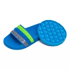 Chinelo Slide Infantil Leve Macio + Brinde Pop It As353u