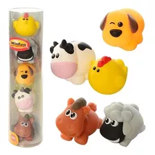 Set De Baño Animales De La Granja Winfun 1302