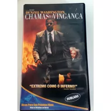 Fita Vhs Chamas Da Vingança - Dublado (denzel Washington)