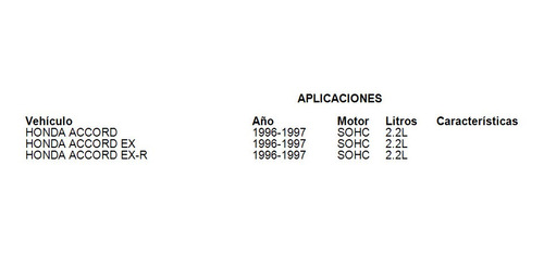Sensor Velocidad (vss) Honda Accord Lx 1996 2.2 Tomco Foto 5
