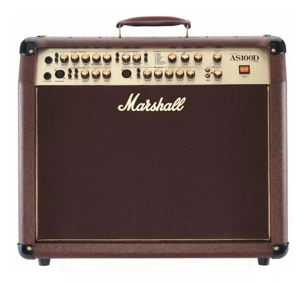 Amplificador Marshall Acoustic As100d Transistor Para Guitarra De 100w
