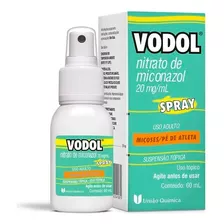 Vodol Spray 20mg/ml 60ml União Química 