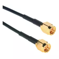 Amphenol Co-174smax200004negro Rg174sma Cable Coaxial, 50ohm