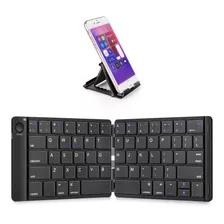 Mini Teclado De Toque Bluetooth Dobrável