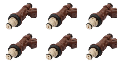 6x Fuel Injector Para Toyota Tacoma Tundra 4runner 3.4l V6 Foto 8