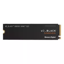 Disco Ssd M.2 Wd Black Pcie Gen4 Nvme 1tb Sn850x 7300mbps