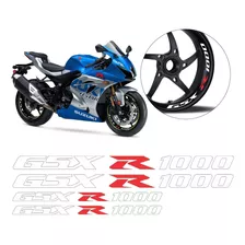 Adesivo Premium Interno Roda Moto Suzuki Gsx R 1000 Srad