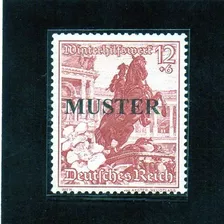 Alemania Reich 1938, Michel 680 Muestra Mint C/goma, Mira!!!
