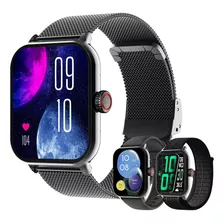 Smartwatch 1.85'' Reloj Inteligente Bluetooth Llamada Negra