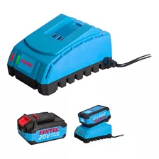 Cargador Rápido + Batería 20v 4000mah Para Linea F20+ Fixtec