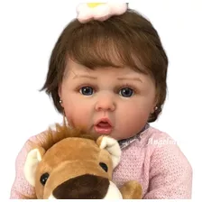 Boneca Bebê Reborn Suzy Realista Kit Erin - Pronto Envio