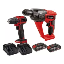 Kit Einhell Rotomartillo Te-hd 18 Li + Taladro Te-cd 18/40 