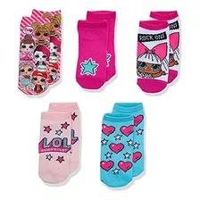 ~? L.o.l. ¡sorpresa! Chicas Lol Sorpresa! 5 Pack Calcetines 