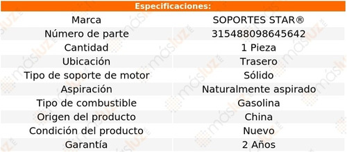 1) Soporte Motor Tras Jaguar Xk150 3.4l L6 58/61 Foto 2