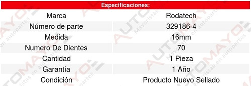 Banda Distribucion O Tiempo Oasis 2.3l L4 98 Al 99 5661896 Foto 2