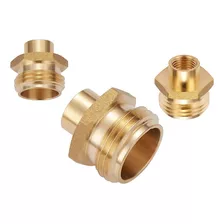 Adaptador Hexagonal 3/4 Pulgada En Laton Npt Para Manguera 