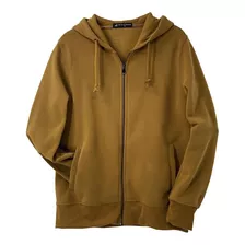 Sudadera Básica Casual Gruesa Con Capucha Y Cierre Hombre 