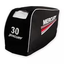 Capa Capô Motor Popa Mercury 30 Hp Ano 2017 Hp + Brinde