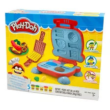 Plastilina Play Doh Set Parrilla Hamburguesa Asador Barbacoa