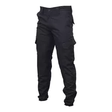 Pantalon Policial Tactico Azul Cargo Hombre Alcatraz