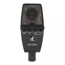 Microfono Condensador Se Electronics Se4400a Multipatron Color Negro