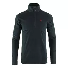 Fjallraven Pine Half Camiseta C/cierre Color Negro Talle M 