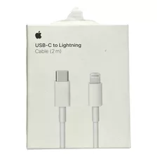 Cable Usb-c A Lightning Original Apple 2m iPhone 13 12 11