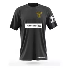 Polera Algodón Negra Fútbol Club Deportes Cobreloa 2023 