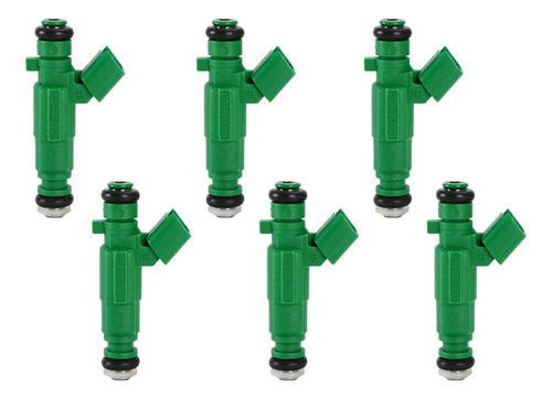 6x Fuel Injector Para Kia Sedona Para Hyundai Santa Fe Foto 6