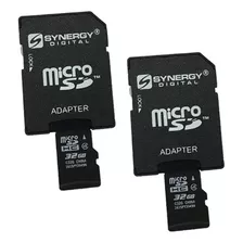 Tarjeta De Memoria 2 X 32 Gb Micro Sdhc Con Adaptador Sd