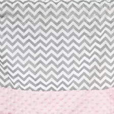 Ropa De Cama De Muñeca Baby Minky Chevron Window Valance, Ro