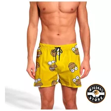 Traje De Baño Malla Hombre Homero - Store Mykonos