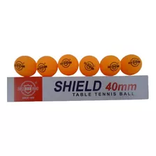 Bolas Dhs Shield 6 Bolinhas Tênis De Mesa