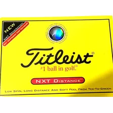 Pelotas De Golf Titleist Nxt Distance Caja X 12 Unidades