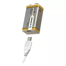 Batería Recargable Usb Li-ion Tipo 9v 500mah | Bat-li-9v Usb