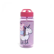 Botella Niños Con Bombilla Peppa Pig 500ml