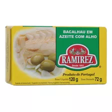 Bacalhau Em Azeite Com Alho 120g